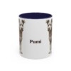 11oz Pumi Mug, Navy, front view