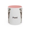 11oz Pumi Mug, Pink, front view