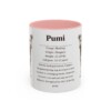 11oz Pumi Mug, Pink, front view
