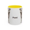 11oz Pumi Mug, Yellow, front view