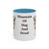 11oz-pyrenean-mastiff-mug-humor-light-blue 11oz Funny Pyrenean Mastiff Mug, Light Blue, front view