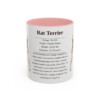 11oz-rat-terrier-mug-writeup-pink 11oz Rat Terrier Mug, Pink, front view