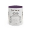 11oz-rat-terrier-mug-writeup-purple 11oz Rat Terrier Mug, Purple, front view