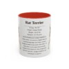 11oz-rat-terrier-mug-writeup-red 11oz Rat Terrier Mug, Red, front view