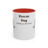 11oz-rescue-dog-mug-latin-red 11oz Rescue Dog Latin Mug, Red, front view