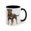 11oz-rottweiler-mug-humor-black-right 11oz Funny Rottweiler Mug, Black, right side view