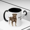 11oz-rottweiler-mug-mom-black-context-2 11oz Rottweiler Dog Mom Mug, Black, lifestyle photo