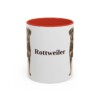 11oz Rottweiler Mug, Red, front view