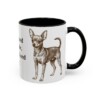 11oz Funny Russian Toy Mug, Black, right side view