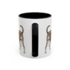 11oz Russian Toy Latin Mug, Black, back view