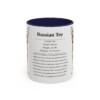 11oz Russian Toy Mug, Navy, front view