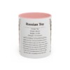 11oz Russian Toy Mug, Pink, front view