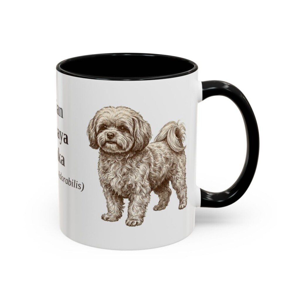 11oz-russian-tsvetnaya-bolonka-mug-latin-black-right 11oz Russian Tsvetnaya Bolonka Latin Mug, Black, right side view