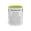 11oz-saint-bernard-mug-writeup-light-green 11oz Saint Bernard Mug, Light Green, front view