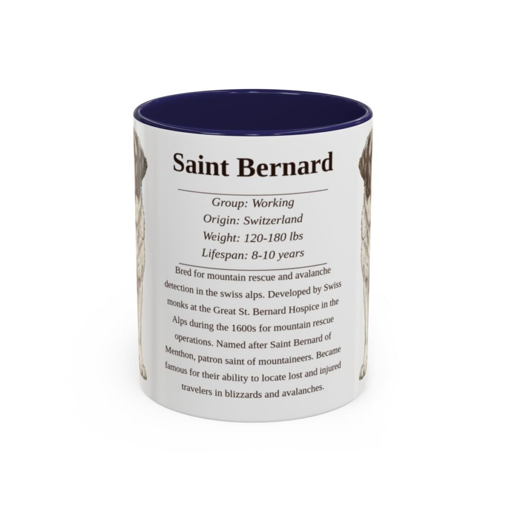 11oz-saint-bernard-mug-writeup-navy 11oz Saint Bernard Mug, Navy, front view