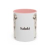 11oz Saluki Mug, Pink, front view