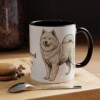 11oz samoyed mug, Black