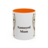11oz samoyed mug, Orange