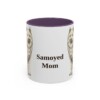 11oz samoyed mug, Purple