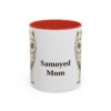 11oz samoyed mug, Red