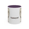 11oz Samoyed Mug, Purple, front view