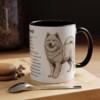 11oz samoyed mug, Black