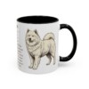 11oz samoyed mug, Black