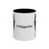 11oz Schipperke Mug, Black, front view