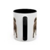 11oz Funny Schipperke Mug, Black, back view