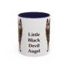 11oz Funny Schipperke Mug, Navy, front view