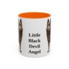 11oz Funny Schipperke Mug, Orange, front view