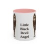 11oz Funny Schipperke Mug, Pink, front view
