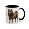 11oz Schipperke Dog Mom Mug, Black, right side view