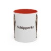 11oz Schipperke Mug, Red, front view