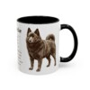 11oz Schipperke Mug, Black, right side view
