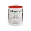 11oz Schipperke Mug, Red, front view