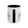 11oz Funny Schnoodle Mug, Black, back view