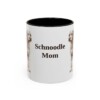 11oz-schnoodle-mug-mom-black-front 11oz Schnoodle Dog Mom Mug, Black, front view