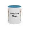 11oz-schnoodle-mug-mom-light-blue 11oz Schnoodle Dog Mom Mug, Light Blue, front view