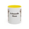 11oz-schnoodle-mug-mom-yellow 11oz Schnoodle Dog Mom Mug, Yellow, front view