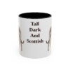 11oz-scottish-deerhound-mug-humor-black-front 11oz Funny Scottish Deerhound Mug, Black, front view