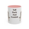 11oz-scottish-deerhound-mug-humor-pink 11oz Funny Scottish Deerhound Mug, Pink, front view
