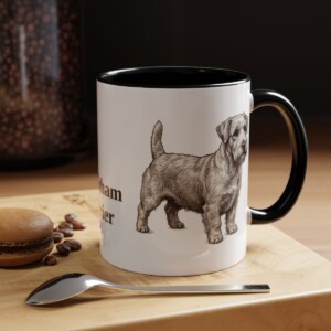 11oz Sealyham Terrier Mug, Black, lifestyle photo