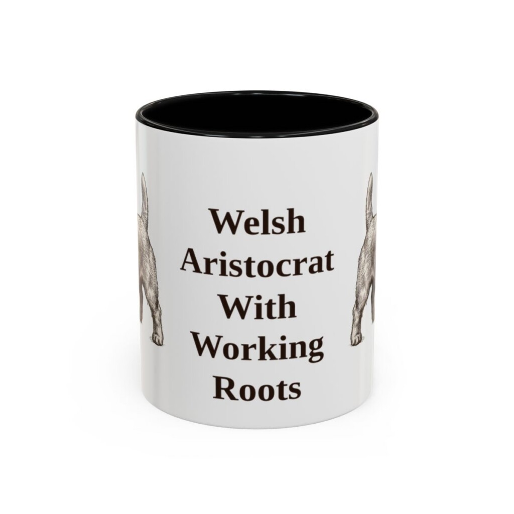 11oz-sealyham-terrier-mug-humor-black-front 11oz Funny Sealyham Terrier Mug, Black, front view