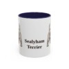 11oz Sealyham Terrier Mug, Navy, front view