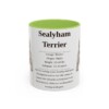 11oz Sealyham Terrier Mug, Light Green, front view
