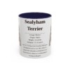 11oz Sealyham Terrier Mug, Navy, front view