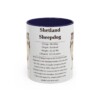 11oz-shetland-sheepdog-mug-writeup-navy 11oz Shetland Sheepdog Mug, Navy, front view
