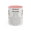 11oz-shetland-sheepdog-mug-writeup-pink 11oz Shetland Sheepdog Mug, Pink, front view