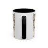 11oz Shiba Inu Mug, Black, back view